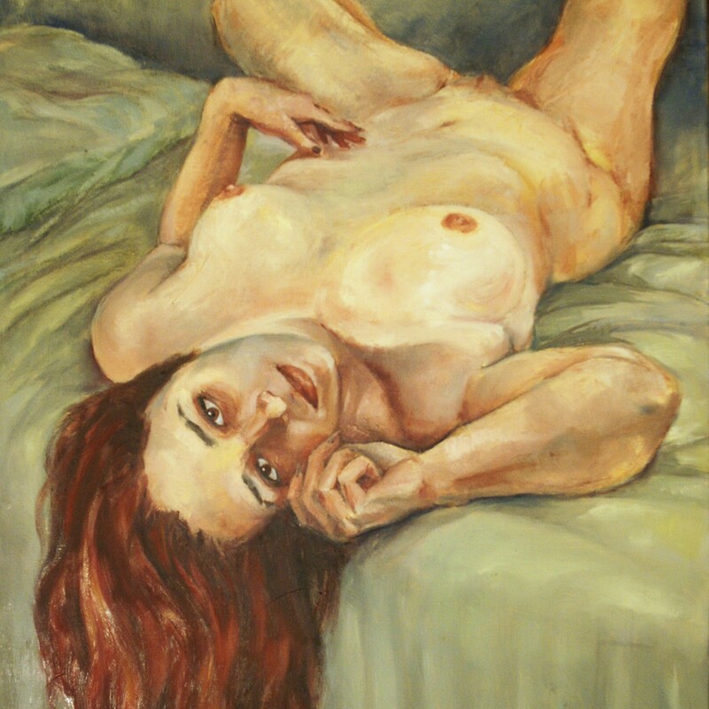 The Invitation (24 in. x 36 in.), oil on canvas